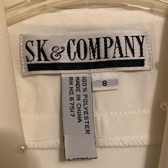 SK & Company Vintage Women’s Long Sleeve Button Down Blouse - Picture 5 of 10